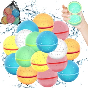 <span class=keywords><strong>Palloncini</strong></span> d'Acqua in Silicone a Riempimento Rapido Autosigillanti, Ricaricabili e Riutilizzabili per Battaglie d'Acqua per Bambini - Product Image 1