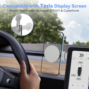 110แม่เหล็กอลูมิเนียมอัลลอยด์คุณภาพสูงพับได้และสามารถปรับ ° 180ด้านข้างได้สำหรับโทรศัพท์คอมพิวเตอร์/เทสลา/มอนิเตอร์/<span class=keywords><strong>โทรศัพท์</strong></span>ทุกรุ่น - Product Image 5