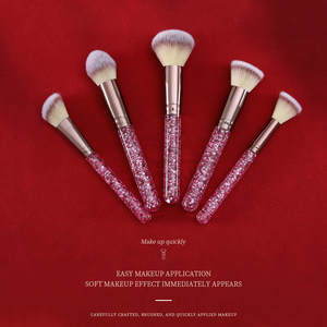 Juego de 24 <span class=keywords><strong>Brochas</strong></span> de Maquillaje con Pedrería Glitz and Glam, Estilo Profesional, <span class=keywords><strong>Brochas</strong></span> de Maquillaje de Lujo al por Mayor con Caja de Regalo - Product Image 6