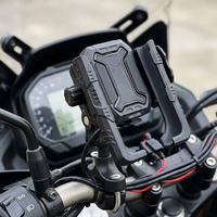 Support téléphone universel pour moto et vélo, antichoc à 360 degrés, en aluminium