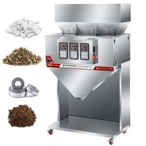 Machine de remplissage automatique multifonctionnelle semi-automatique grande capacité pour granulés, poudres et emballages <span class=keywords><strong>divers</strong></span> - Product Image 1