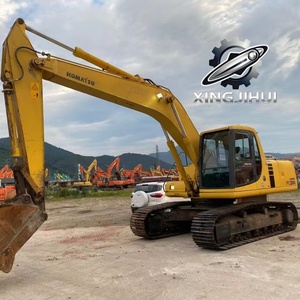 Excavatrice d'occasion Komatsu 200-6, marque japonaise d'origine, 20 tonnes, sur chenilles en caoutchouc, grande taille, modèle 2021, godet de 1,0 m - Product Image 5