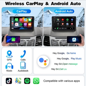 Autoradio Rhythm 9" con GPS Integrato, Supporto Mappe Online e Offline, Aggiornamento Wi-Fi, Mappe Stradali per Ford Fiesta 2009-2012 - Product Image 3