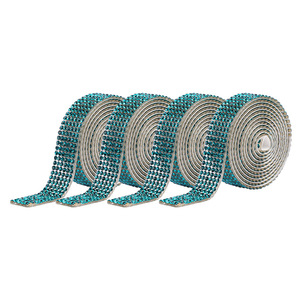 โลโก้แบบกำหนดเอง ติดด้วยความร้อน แบบหลวม ประดับด้วยคริสตัลไรน์สโตน ปราศจากนิกเกิล แบบ 3 มิติ สำหรับเสื้อผ้า เครื่องแต่งกาย รองเท้า กระเป๋า - Product Image 1