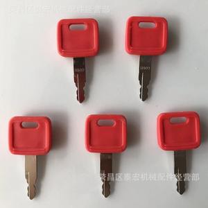 Llave de encendido de plástico roja H800 para excavadora Hitachi, bulldozer New Holland, arranque - Product Image 4
