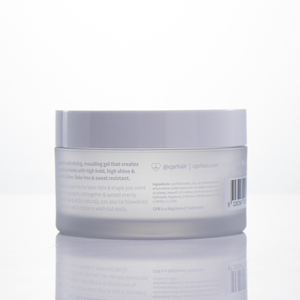 Crème pour le corps beurre de corps soins de la peau bocaux en verre clair givré conteneurs emballage 100ml 150ml 200ml cosmétique bonne qualité <span class=keywords><strong>Keyo</strong></span> - Product Image 1