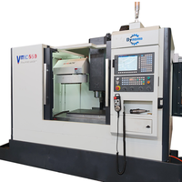 Machine de fraisage verticale CNC à 2 axes Dinuo VMC650, robuste, à vente chaude en Chine, automatique BT40