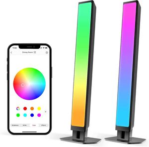 Lighting Factory Rgb Smart <b>Light</b> Bar 2PCS <b>Control</b> Music Sound Atmosphere Lamps Led 5V BT Wireless Gaming <b>Light</b> Bars - Product Image 1