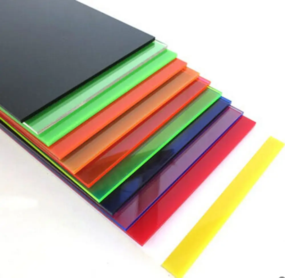 Werkseitige Direkt versorgung zuges chnittene farbige Acryl platten dekorative Kunststoff platten