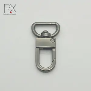 De aleación de zinco metallo cierres gancho de correa de perro clip hebilla Arco Iris hebilla de la correa para perro Correa 15 mm D anillo de gancho para bolsa - Product Image 1