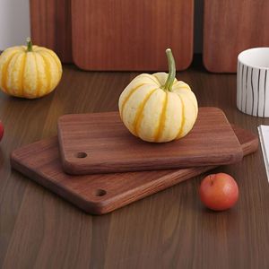 Tabla de Cortar de Madera Maciza Rectangular Antideslizante, Tabla de Picar para Cocina, Superficie para Preparar Frutas y Alimentos para Bebés - Product Image 2