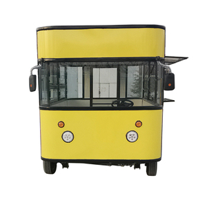 Carro de remolque de comida seguro y confiable Carro de helado Tienda de comida Carro de comida plegable de China - Product Image 1