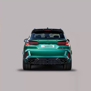 Kit de cuerpo de fibra de carbono seco estilo <span class=keywords><strong>Aulen</strong></span> para BMW X5m F95 falda de labio delantero difusor trasero Spoiler Hood rueda ceja cuerpo Kit - Product Image 3