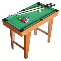 Ensemble de Queue de Billard Classique et Accessoires, Queues Mini de Haute Qualité, Craie et Pont pour le Jeune Joueur Exigeant