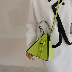 Spring New Fashion Lady Animal Prints Single Strap Zipper PU Water Resistant Portable <b>Triangle</b> Shoulder Messenger Tanjing - Product Image 3