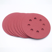 Premium 60-800 Kumlu 5 inç Pembe Seramik Alümina Aşındırıcı Diskler Cırtlı Kesimli Hızlı Kesim Taşlama Oto Boyası Ahşap Metal
