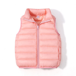 Nuevo Chaleco Infantil Otoño Invierno, Multicolor, Sin Mangas, Acolchado, 100% Orientado a la Exportación, Ropa de Moda para Niños - Product Image 3