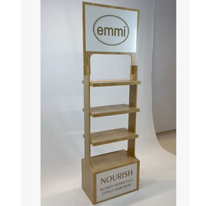 <strong>Retail</strong> Display Racks MDF Display <strong>Stand</strong> With Logo For Canned <strong>Food</strong> Cat Dog <strong>Food</strong> - Product Image 2