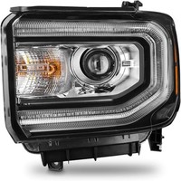 1 paire de phares de pare-chocs avant de remplacement pour GMC Sierra 2016 2017 2018