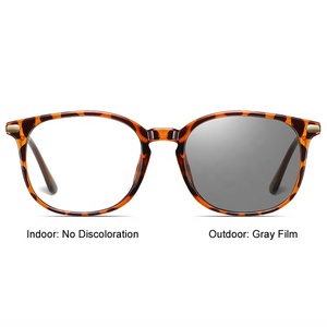 Volar logotipo personalizado miopía cambio de color Filtro de luz azul fotocromáticos gafas computadora Caballero - Product Image 5