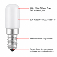 Ampoule LED E14 3,5W 330lm AC220-240V 2700K/4500K/6000K 2835 SMD IC Driver Haute Puissance, Lampes Vintage pour la Maison, Vente en Gros