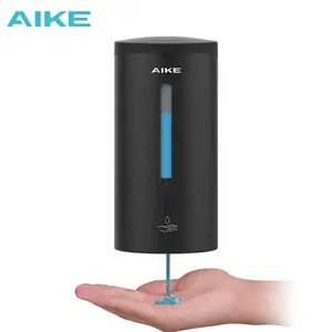 Soap Wall Dispenser AK1205 Soap Dispenser Wall Mount Hotel Commercial Stainless Steel Automatic Soap Dispenser Black China Soap Dispenser Wholesale