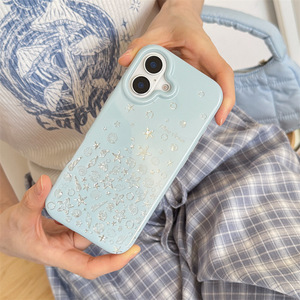 เคสโทรศัพท์ลายเปลือกหอยปลาดาวฤดูร้อนสไตล์เกาหลีแบบสองชั้นสำหรับ iPhone 17 Pro Max 16 15 สำหรับผู้หญิง - Product Image 4