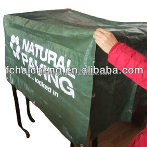 Funda Circular para <span class=keywords><strong>Mesa</strong></span> de Jardín, Impermeable, Resistente al Agua, Antiestática y Resistente al Viento para Muebles de Jardín - Product Image 2