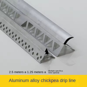Déviateur d'eau de pluie en alliage d'aluminium moderne de 5,2 pieds, durable et écologique <span class=keywords><strong>pour</strong></span> balcon/terrasse, murs, rebords de fenêtres, drainage - Product Image 3