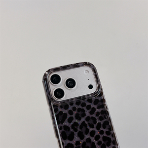 เคสโทรศัพท์กันกระแทก ลายเสือดาวสีชมพูม่วง ดีไซน์หรูหรา สำหรับ iPhone17ProMax 16 15 14 PRO 18 18PRO 18promax - Product Image 3