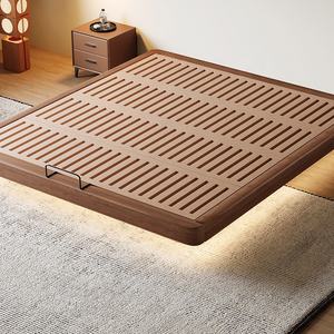 Cadre <span class=keywords><strong>de</strong></span> <span class=keywords><strong>lit</strong></span> Queen Size gain <span class=keywords><strong>de</strong></span> place, directement <span class=keywords><strong>de</strong></span> l'usine, design flottant sans tête <span class=keywords><strong>de</strong></span> <span class=keywords><strong>lit</strong></span> avec lumières LED et ensemble <span class=keywords><strong>de</strong></span> chambre à coucher <span class=keywords><strong>de</strong></span> luxe en bois <span class=keywords><strong>de</strong></span> qualité supérieure - Product Image 3