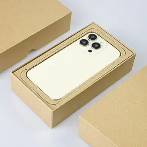 New Environmentally Friendly Cardboard Mobile Phone Packaging Boxes For Iphone 14 Pro Max Iphone 15 Pro Max