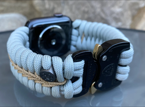 Bracelet <span class=keywords><strong>de</strong></span> <span class=keywords><strong>montre</strong></span> personnalisé léger fait à la main en nylon tressé pour hommes - Camping, <span class=keywords><strong>randonnée</strong></span> et utilisation en voyage - Bracelets <span class=keywords><strong>de</strong></span> <span class=keywords><strong>montre</strong></span> personnalisés - Sac - Product Image 4