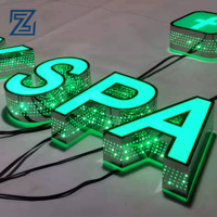 Letras 3D con Canal de Luz LED Acrílicas para Decoración de Oficinas