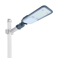 Lampe LED extérieure intelligente KCD en aluminium moulé sous pression, étanche, 100W 200W, SMD 3030, design personnalisé pour éclairage public