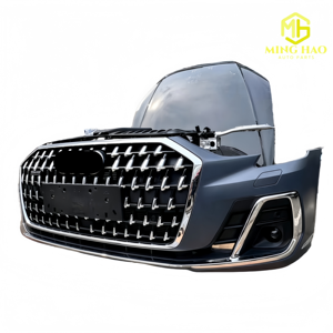 Pare-chocs complet avec cadre de calandre, ventilateur de radiateur, feux antibrouillard, capteurs d'aide au stationnement, composants avant pour Audi A8 <span class=keywords><strong>D5</strong></span> 2019-2024 - Product Image 2