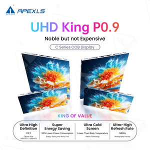 Pantalla LED COB de paso fino a todo color para interiores P0.9 P1.2, 2K 4K 8K, 0.9mm 1.2mm, para sala de control y <span class=keywords><strong>video</strong></span> wall LED de mando - Product Image 2