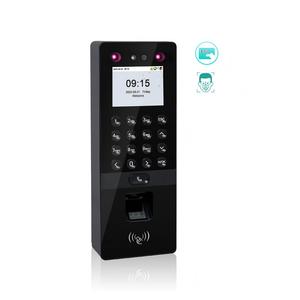 Terminal de pointage des heures par reconnaissance faciale/empreintes digitales/carte RFID avec TCP/IP et dispositif de contrôle d'accès ZKT, sonnette sans fil FacePro2/ID/WB - Product Image 2