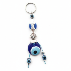 PORTE-CLÉS GLASS EVIL EYES 3X16 cm Catégorie de produit unique Outil de tournage - Product Image 2