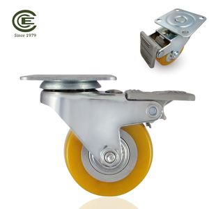 Cam polyurethane nylon thép Polypropylene Caster bánh xe - Product Image 2