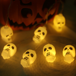 Guirnalda de Luces LED con Forma de Calabaza, Decoración para el Festival de los Fantasmas, Linternas Coloridas de Varios Tamaños, Luces de Ambiente para Fiestas, Suministro Directo - Product Image 1