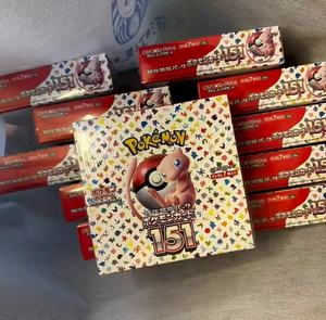 Boîte de boosters japonaise <span class=keywords><strong>Pokémon</strong></span> 151 SV2a, cartes à collectionner, anime, anglais, <span class=keywords><strong>français</strong></span>, DPPed, coffret cadeau pour collectionneur, étui de présentation, ensemble de collection - Product Image 2