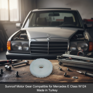Engrenage de moteur de toit ouvrant compatible avec Mercedes Classe E W124 fabriqué en Turquie - Product Image 3