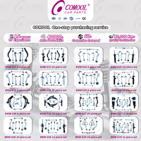 COMOOL Kit d'amortisseurs de suspension avant 12 pièces 37106877554 31106861151 Ensemble de vérins pour BMW Série 7 G12 2015-2022