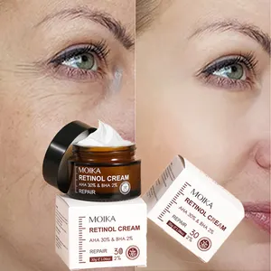 Retinol Wrinkles Removal Face Cream Anti-aging Products Improve Puffiness Fade Fine Lines Smooth Face Skin Care 30ML