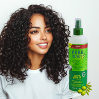 Fixer à l'huile d'olive en gros, spray super tenue, fixateur de cheveux, gel, baguette, spray pour dentelle super tenue