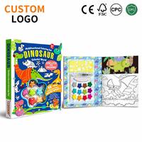 Ensemble de livres de coloriage en papier à gratter personnalisés pour enfants, cadeau d'anniversaire, livres d'activités, travaux manuels pour enfants