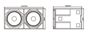 Subwoofer Passivo Doppio da 18 Pollici Q28, Potente e Durevole, 1200 Watt, Ottimo Rapporto Qualità-Prezzo - Product Image 4