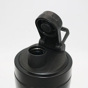 健身蛋白单壁不锈钢摇床水瓶750毫升运动派对 - Product Image 3