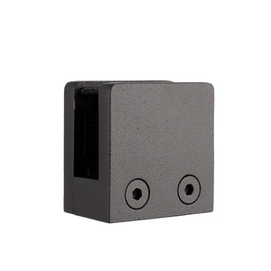 Chất Lượng Cao Thép Không Gỉ Lan Can Bài Lan Can Cầu Thang Lan Can Vuông Hình Dạng Kính Kẹp - Product Image 2